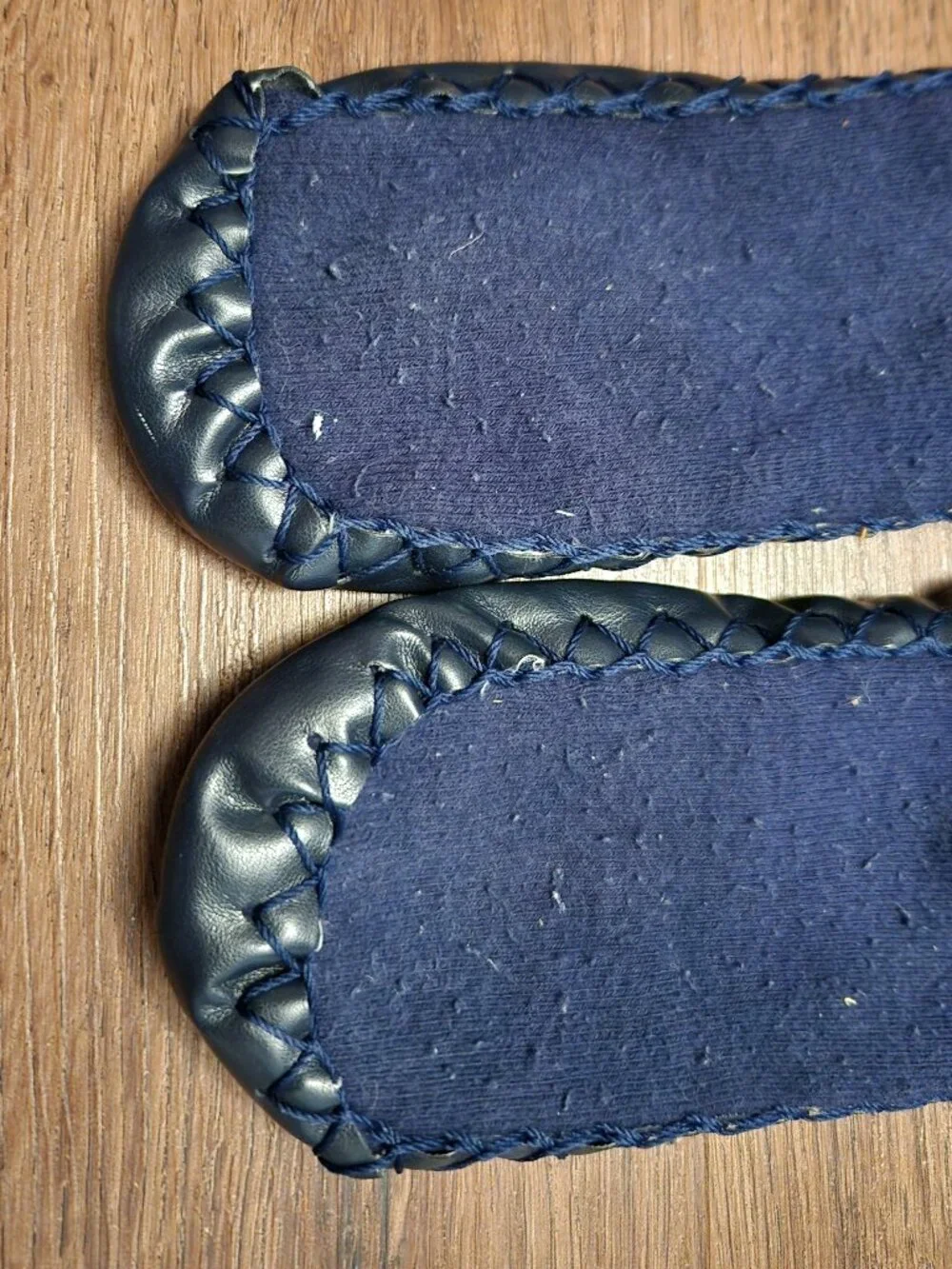 HANNA ANDERSSON Slipper Sock Moccasin - 1-3Y (PRE-LOVED)